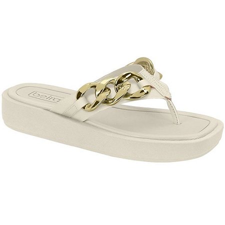 SANDALIA FEMININO BEIRA RIO 8487209 BRANCO OFF