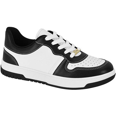 TENIS FEMININO VIZZANO 1419202 PELICA BRANCO/PRETO