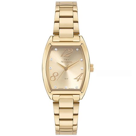 RELOGIO FEMININO TECHNOS 2035MZI1D DOURADO