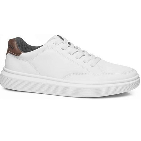 SAPATENIS MASCULINO PEGADA 172103 BRANCO/PINHAO