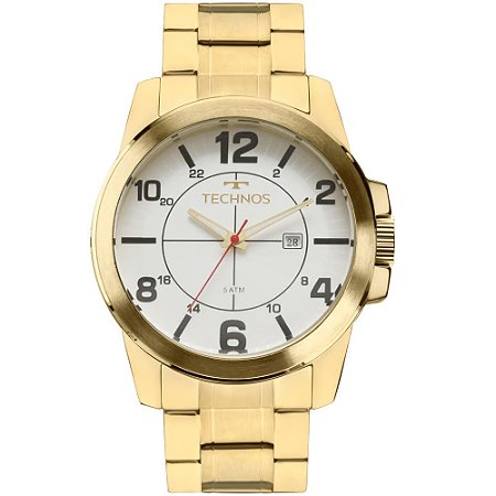 RELOGIO MASCULINO TECHNOS 2115MGS/4K DOURADO