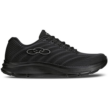 TENIS MASCULINO OLYMPIKUS VENUM PRETO/PRETO