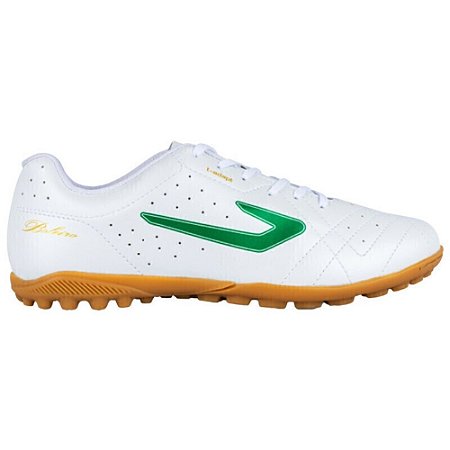 CHUTEIRA MASCULINO TOPPER BOLEIRO V BRANCO/VERDE/DOURADO