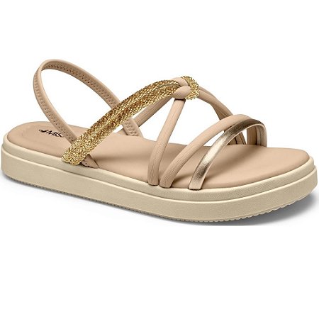 PAPETE FEMININO MISSISSIPI MB512 METAL PRATA/GELO/FURTACOR