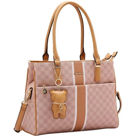 BOLSA FEMININO CHENSON 3484765 BEGE