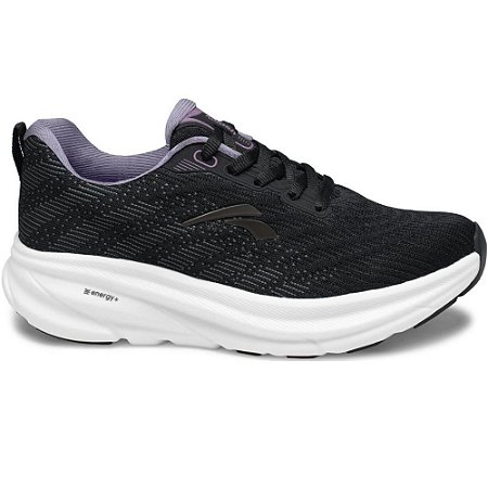 TENIS FEMININO KOLOSH E0341 PRETO/NIRVANA
