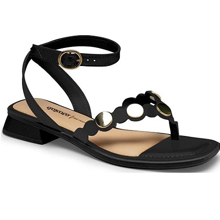 SANDALIA FEMININO DAKOTA Y8151 PRETO