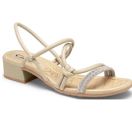 SANDALIA FEMININO CAMPESI CP161 OFF WHITE