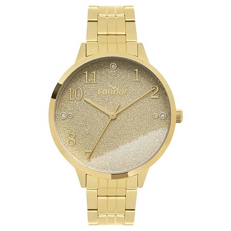 RELOGIO FEMININO CONDOR CO2035NDC4X DOURADO