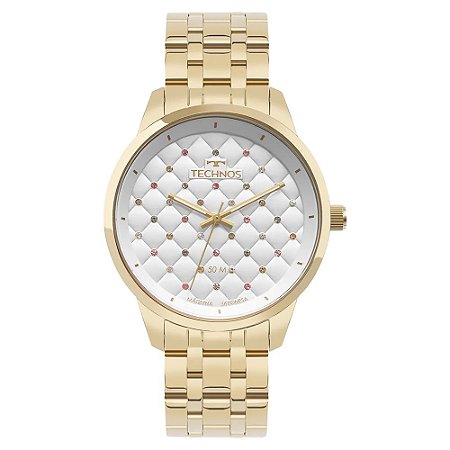 RELOGIO FEMININO TECHNOS 2035NAF1B DOURADO