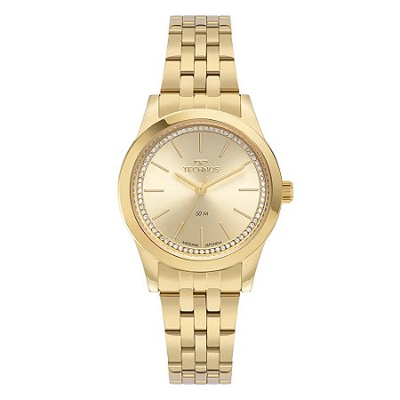 RELOGIO FEMININO TECHNOS 2035MZS/1X DOURADO