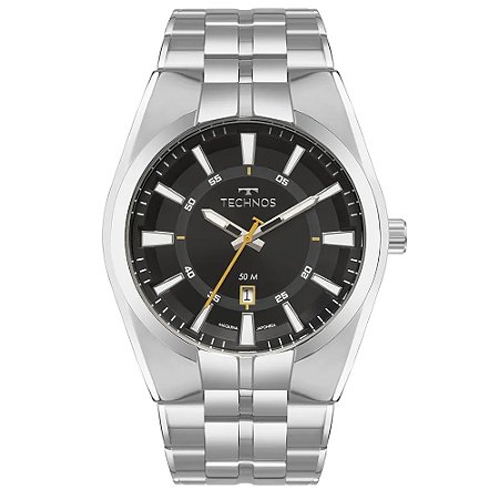 RELOGIO MASCULINO TECHNOS 2115TXI1P AÇO