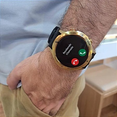 RELOGIO MASCULINO TECHNOS TSPORTSCAD6D  DOURADO