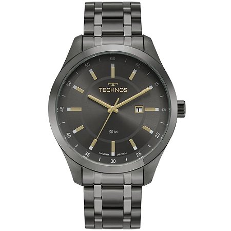 RELOGIO MASCULINO TECHNOS 2115TVY/1F PRATA