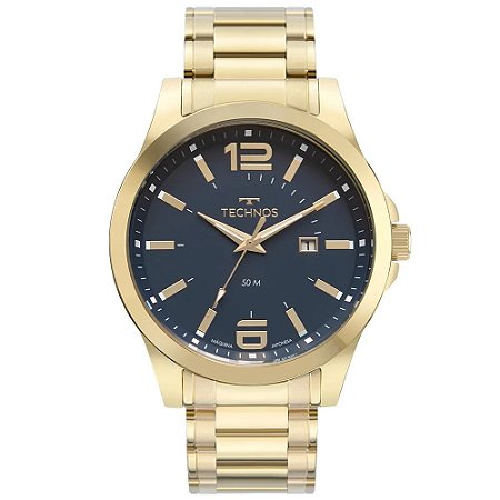 RELOGIO MASCULINO TECHNOS 2115MZV/1A DOURADO