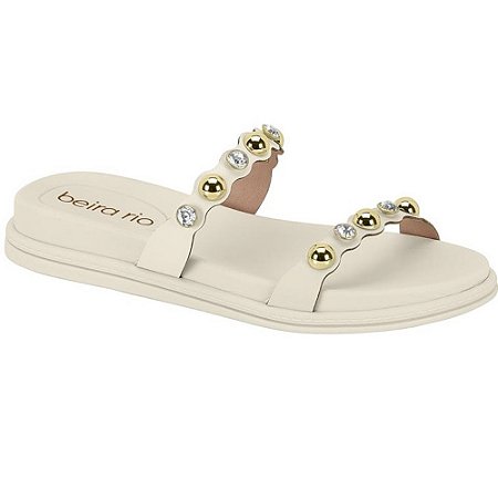 PAPETE FEMININO BEIRA RIO 8488118 BRANCO OFF
