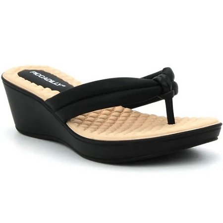 CHINELO FEMININO PICCADILLY 540364 PRETO