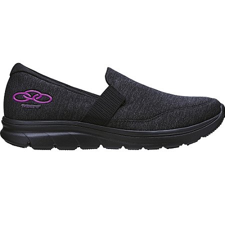 TENIS FEMININO OLYMPIKUS 226 ANGEL 3 PRETO