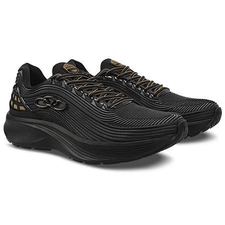TENIS MASCULINO OLYMPIKUS 347 FLUIR PRETO/CHUMBO