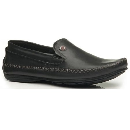 MOCASSIM MASCULINO PEGADA 140771 PRETO