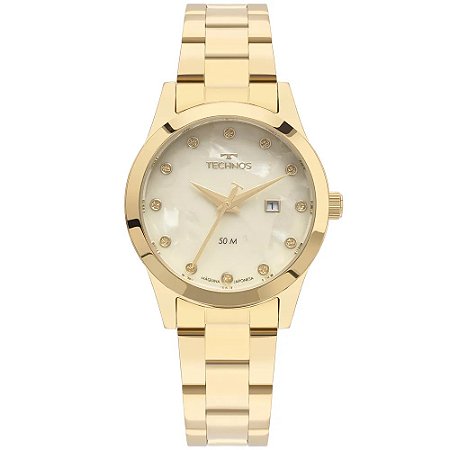 RELOGIO FEMININO TECHNOS 2015CER/1X DOURADO