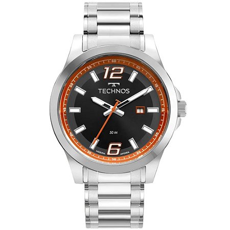 RELOGIO MASCULINO TECHNOS 2115TWP/1P CINZA