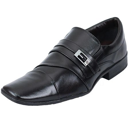 SAPATO MASCULINO CALCELEVE 602 PRETO