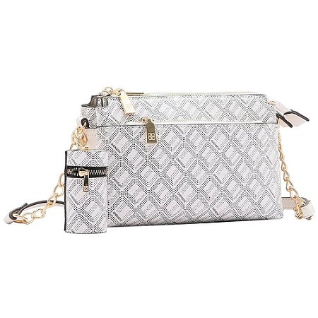 BOLSA FEMININO CHENSON 3484735 OFF WHITE