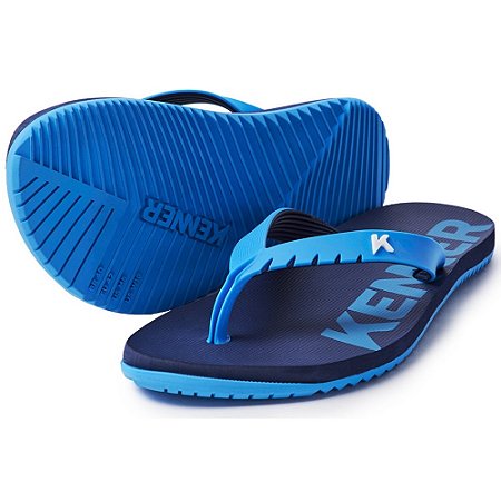 SANDALIA MASCULINO KENNER DNN-25 PRETO/AZUL