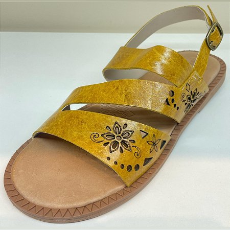 SANDALIA FEMININO ANDACCO 18147 MELONE/AMENDOA