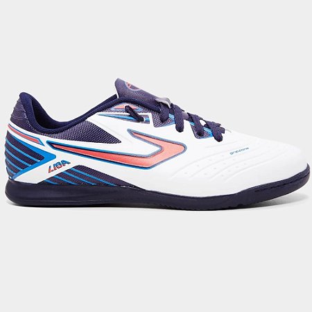 CHUTEIRA MASCULINO TOPPER TP0567 LIGA FSAL BRANCO/MARINHO/CO