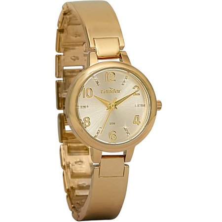 RELOGIO FEMININO CONDOR CO2035NKF/5X DOURADO