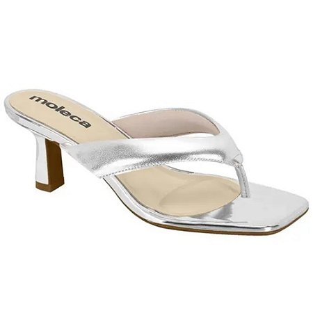 SANDALIA FEMININO MOLECA 5523100 CINZA