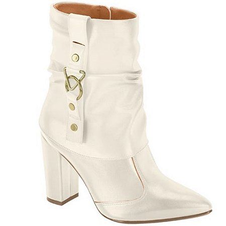 COTURNO FEMININO VIZZANO 3105102 BRANCO OFF