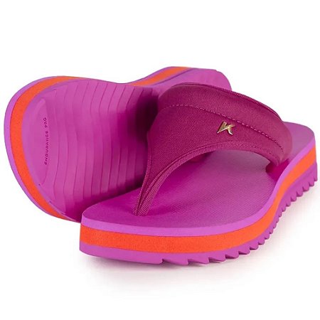 SANDALIA FEMININO KENNER DTE-03 KYRA ANITTA PINK/LARANJA