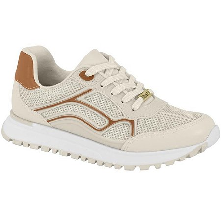 TENIS FEMININO VIZZANO 1429112 BRANCO OFF/CAMEL