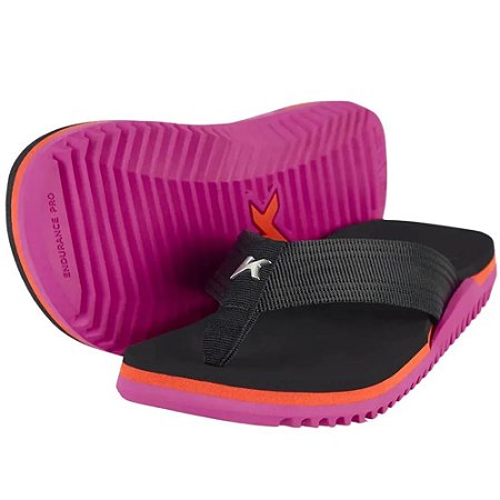 SANDALIA MASCULINO KENNER DJB-01 NK6 PRO ANITTA ROSA/LARANJA