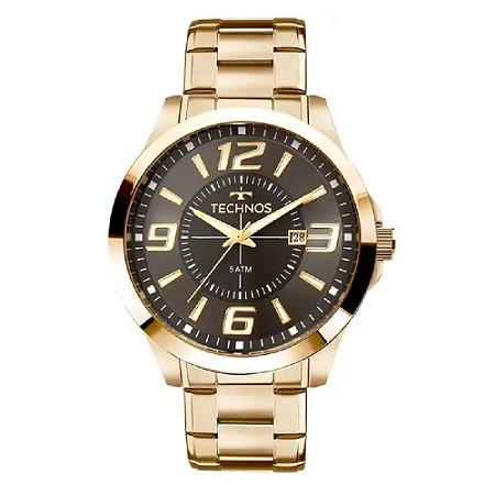 RELOGIO MASCULINO TECHNOS 2115LAAS/4C DOURADO