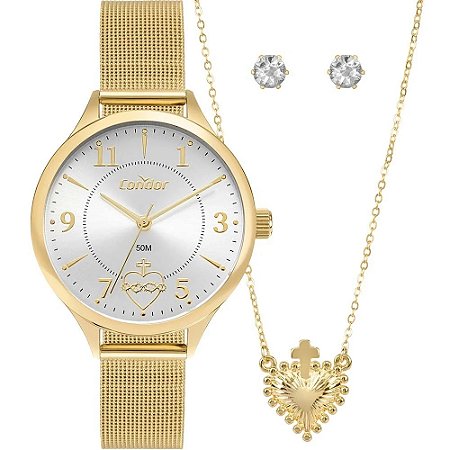 RELOGIO MASCULINO CONDOR CO2035NIZ/K4K DOURADO