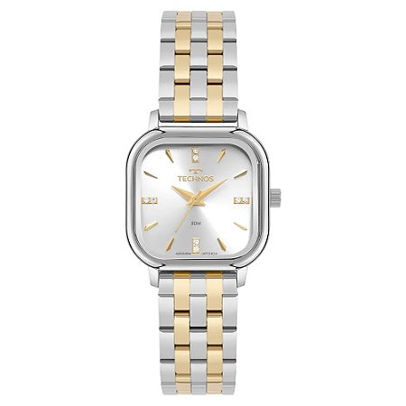 RELOGIO UNISSEX TECHNOS GL32BC/1K DOURADO