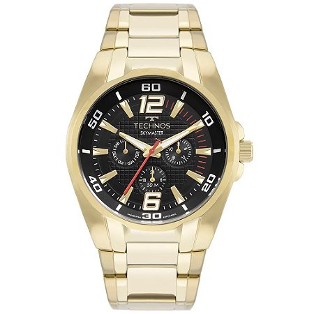 RELOGIO UNISSEX TECHNOS 6P79BV/1P DOURADO