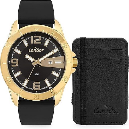 RELOGIO MASCULINO CONDOR COPC32CB/K5P DOURADO