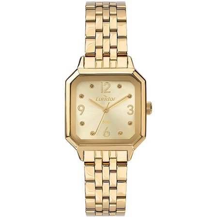 RELOGIO UNISSEX CONDOR CO2035MZL4X DOURADO