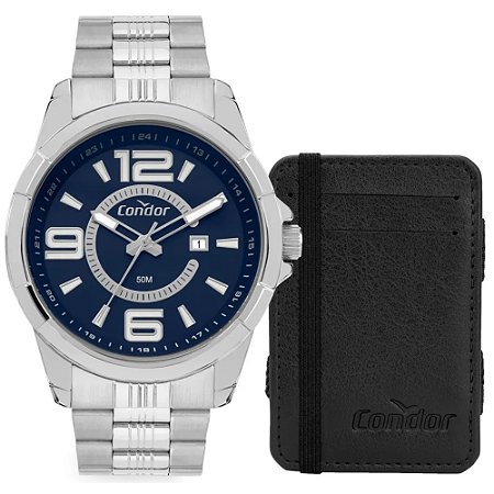 RELOGIO MASCULINO CONDOR CO2115MWA/4A PRATA