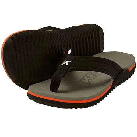 SANDALIA INFANTIL KENNER 1700067100 NK6 PRO PRETO/LARANJA/CI