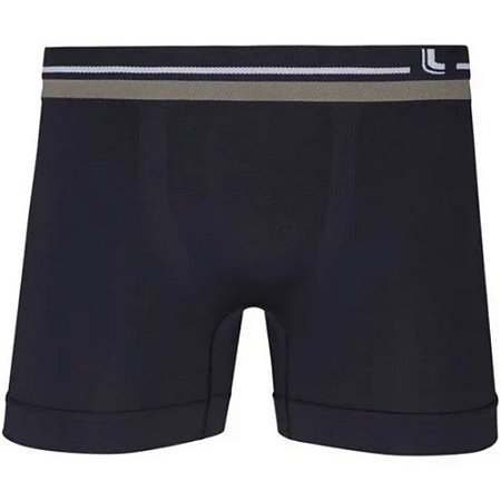 CUECA MASCULINO LUPO 731 AM BOXER GRAFITE