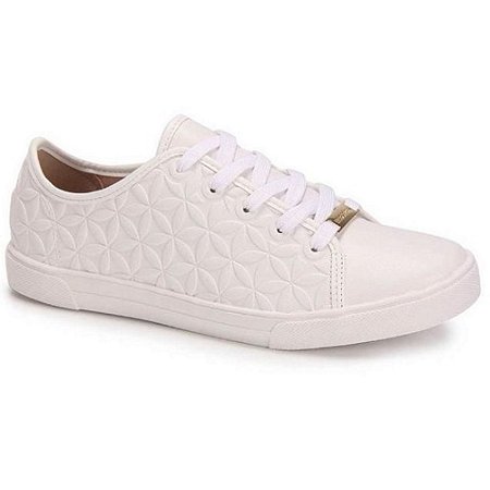 TENIS FEMININO MOLECA 5629410 BRANCO