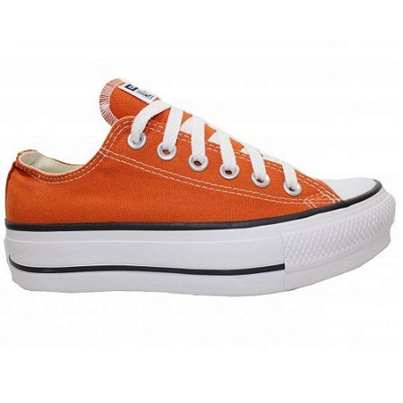 TENIS FEMININO ALL STAR CT09630018 VERMELHO FERRUGEM/PRETO/B