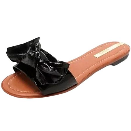 SANDALIA FEMININO MOLECA 5297330 PRETO