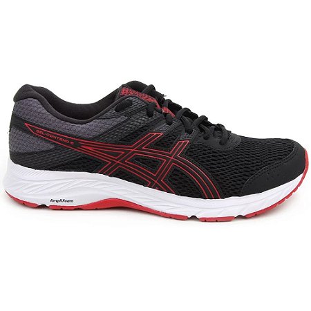 TENIS MASCULINO ASICS 1011A905 GEL-CONTEND 6 PRETO